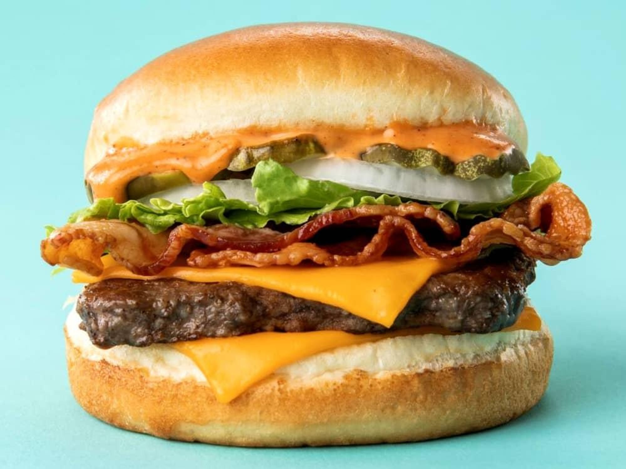 Drive-Thru Gourmet - Wendy's S'Awesome cheeseburger