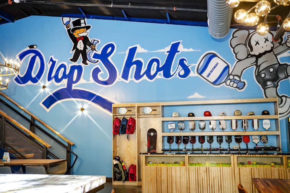 Drop Shots HTX indoor pickleball courts