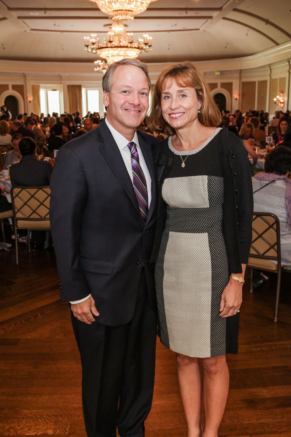 Drs. Marc and Julie Boom at the Community Immunity Spring Luncheon April 2014