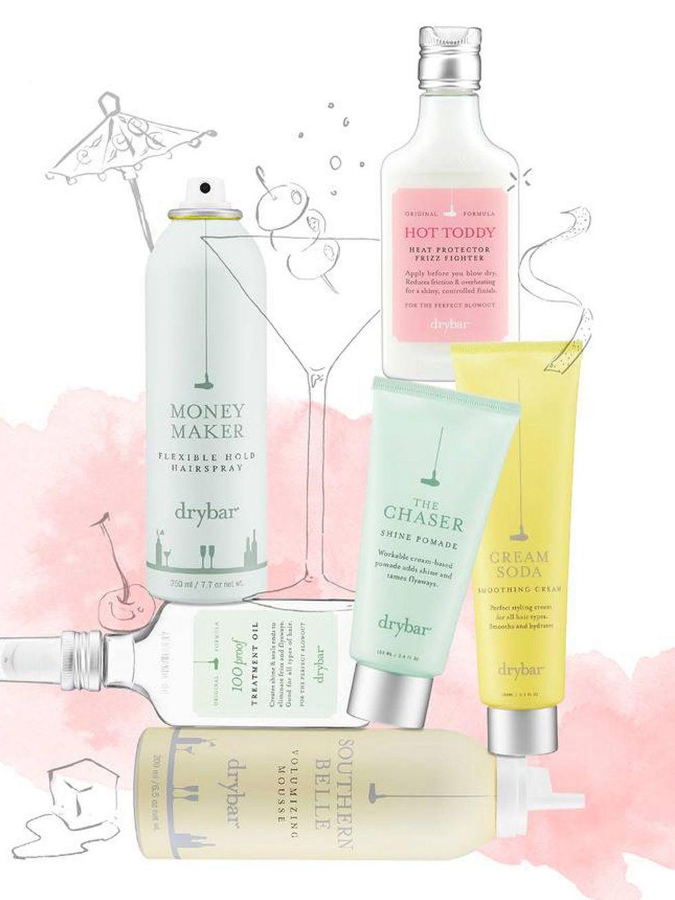 DryBar Houston hair salon August 2013 products