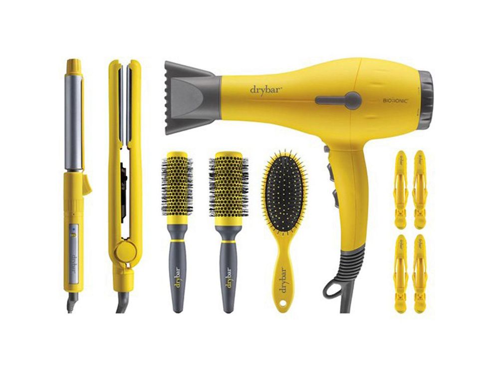 DryBar Houston hair salon August 2013 tools brushes, curling iron, blowdryer