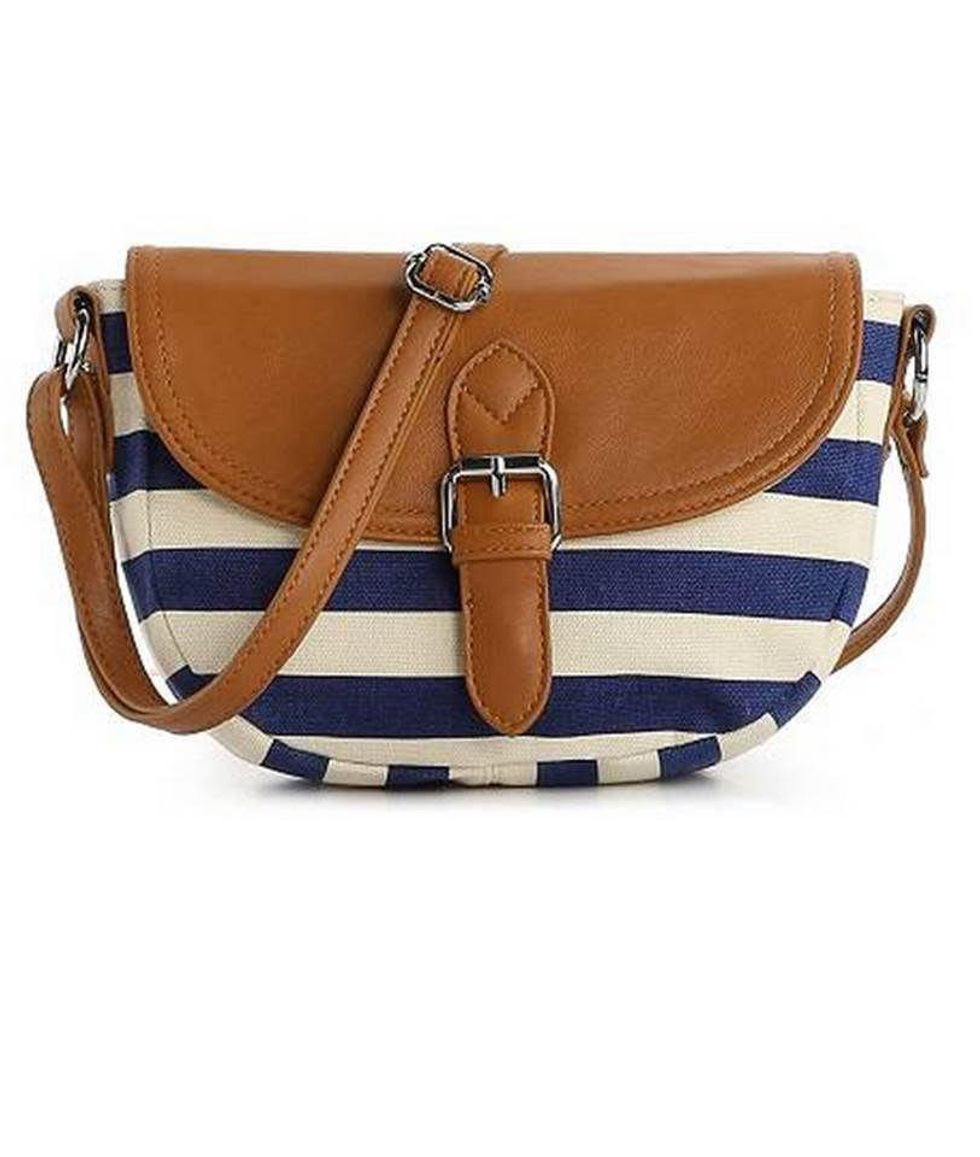 dsw striped crossbody bag