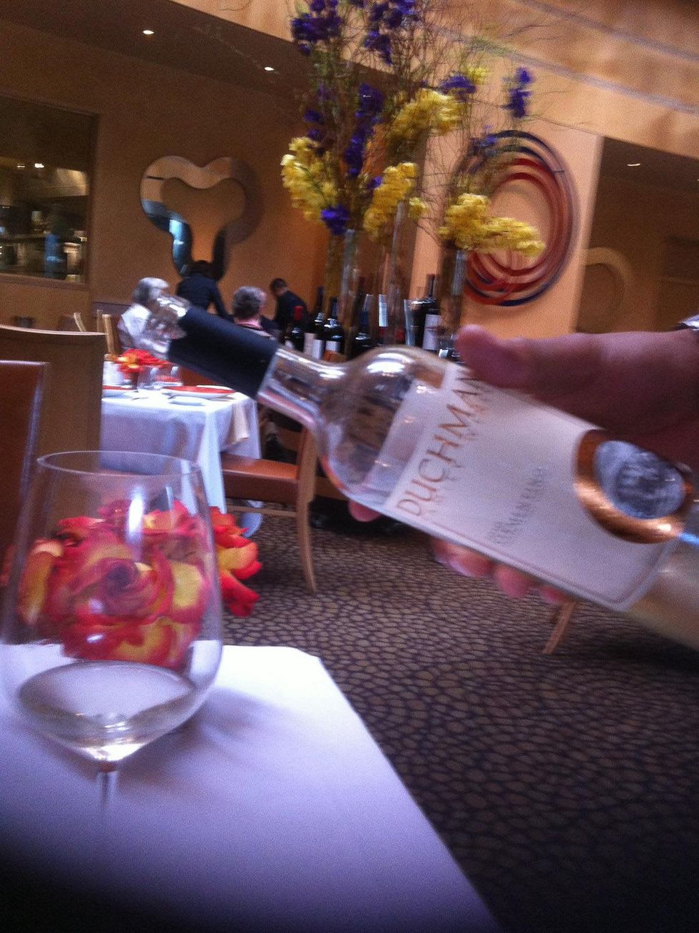 Duchman Family Winery\u2019s Vermentino at Tony's