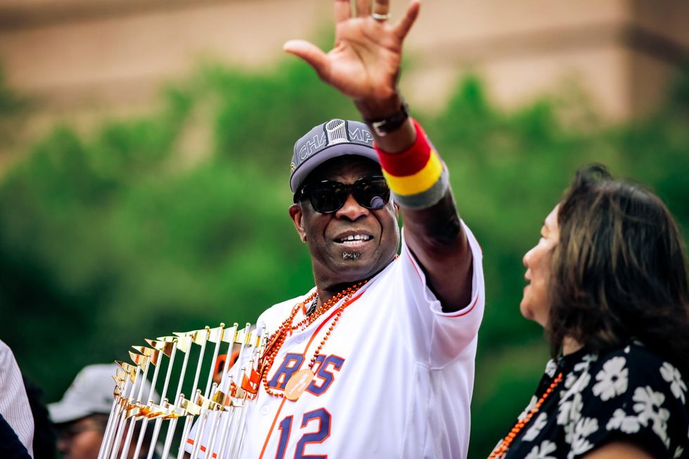Dusty Baker Houston Astros World Series downtown parade 2022