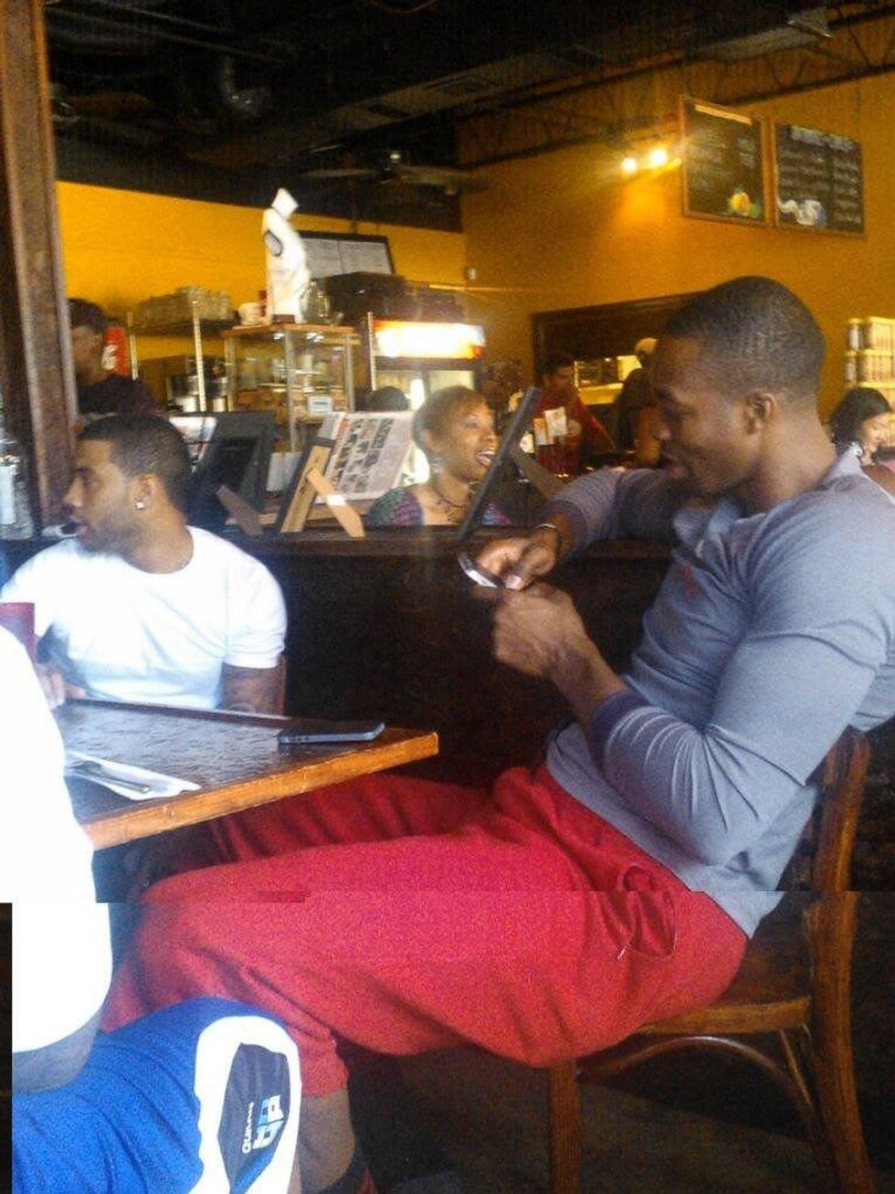 Dwight Howard at The Breakfast Klub 2 July 2013