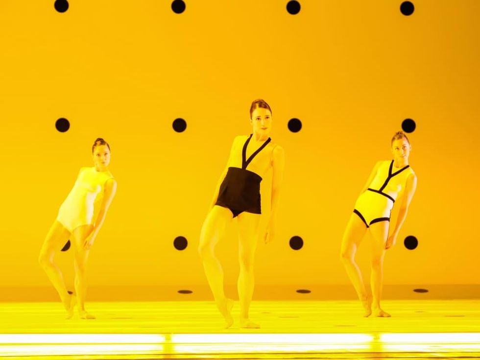 Dyad artists of the Houston Ballet, choreographer Wayne McGregor