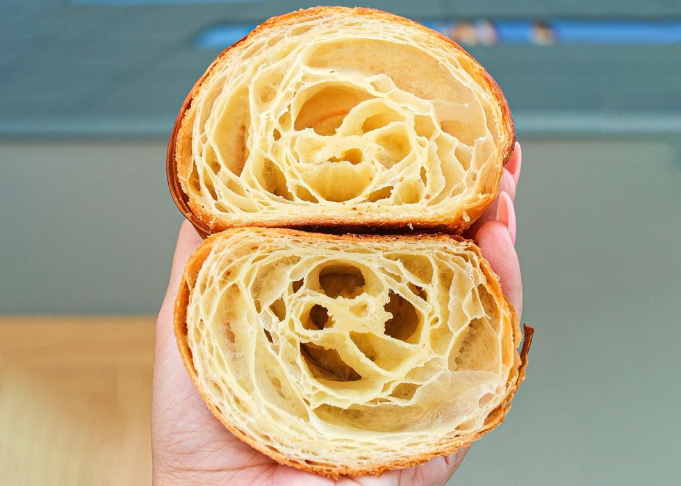 Eadough pastries and provision croissant