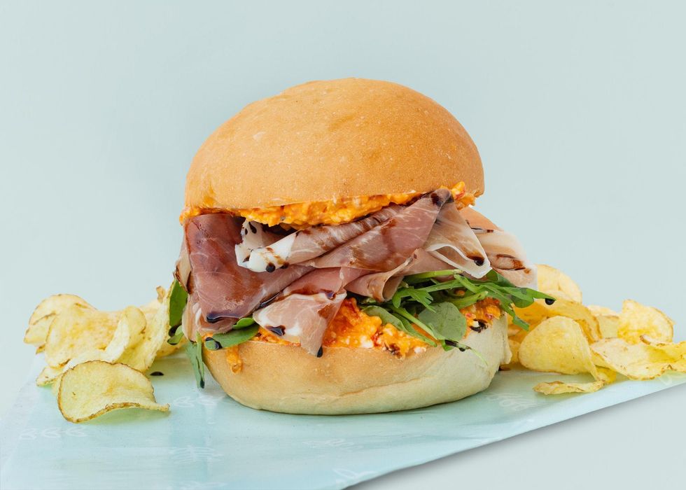 Eadough pastries and provision inferno sandwich