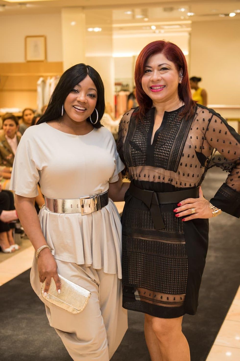 Earlene Buggs and Blanca Sachtouras at Neiman Marcus Trend Event