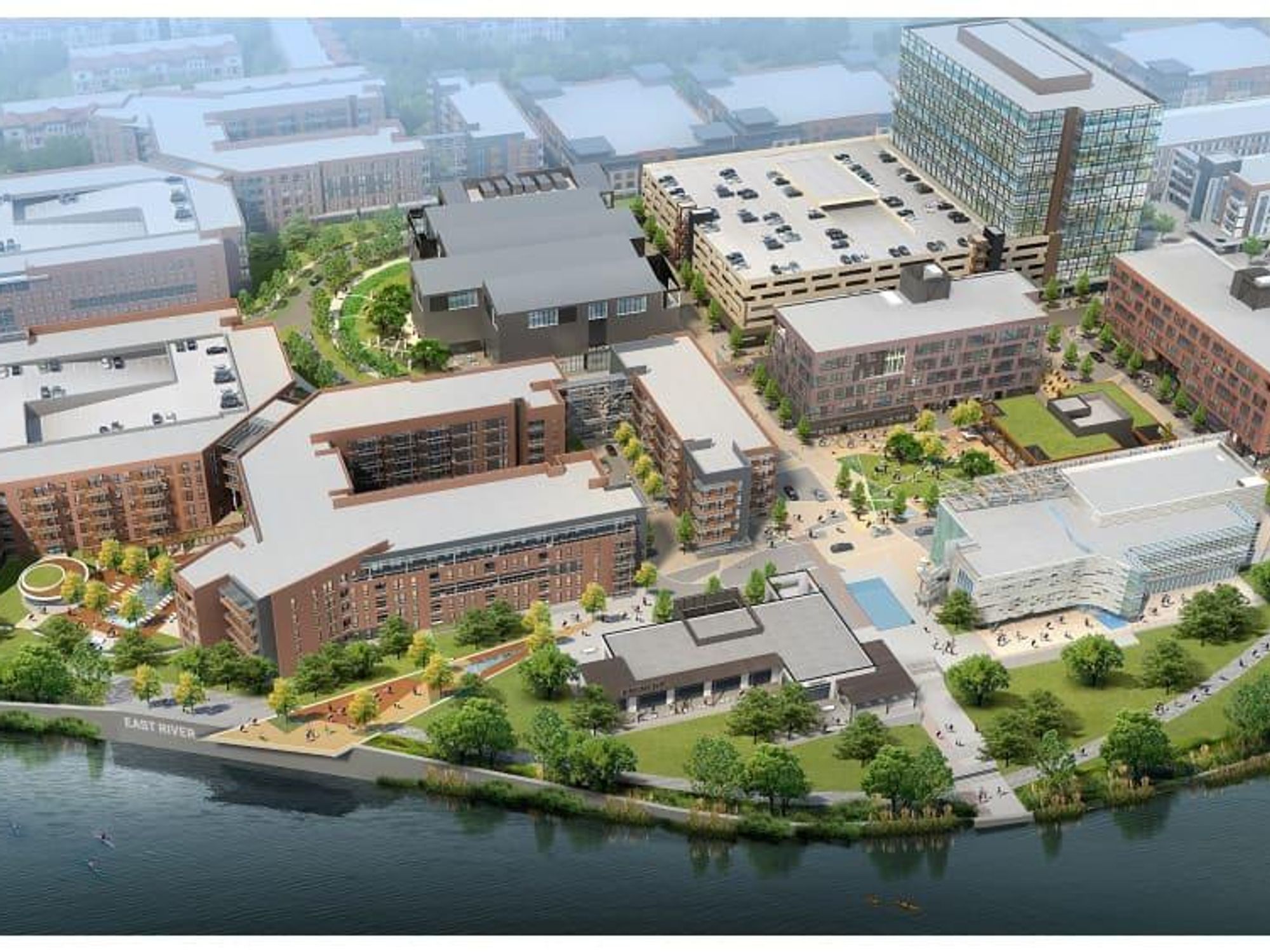 East River EaDo Midway houston