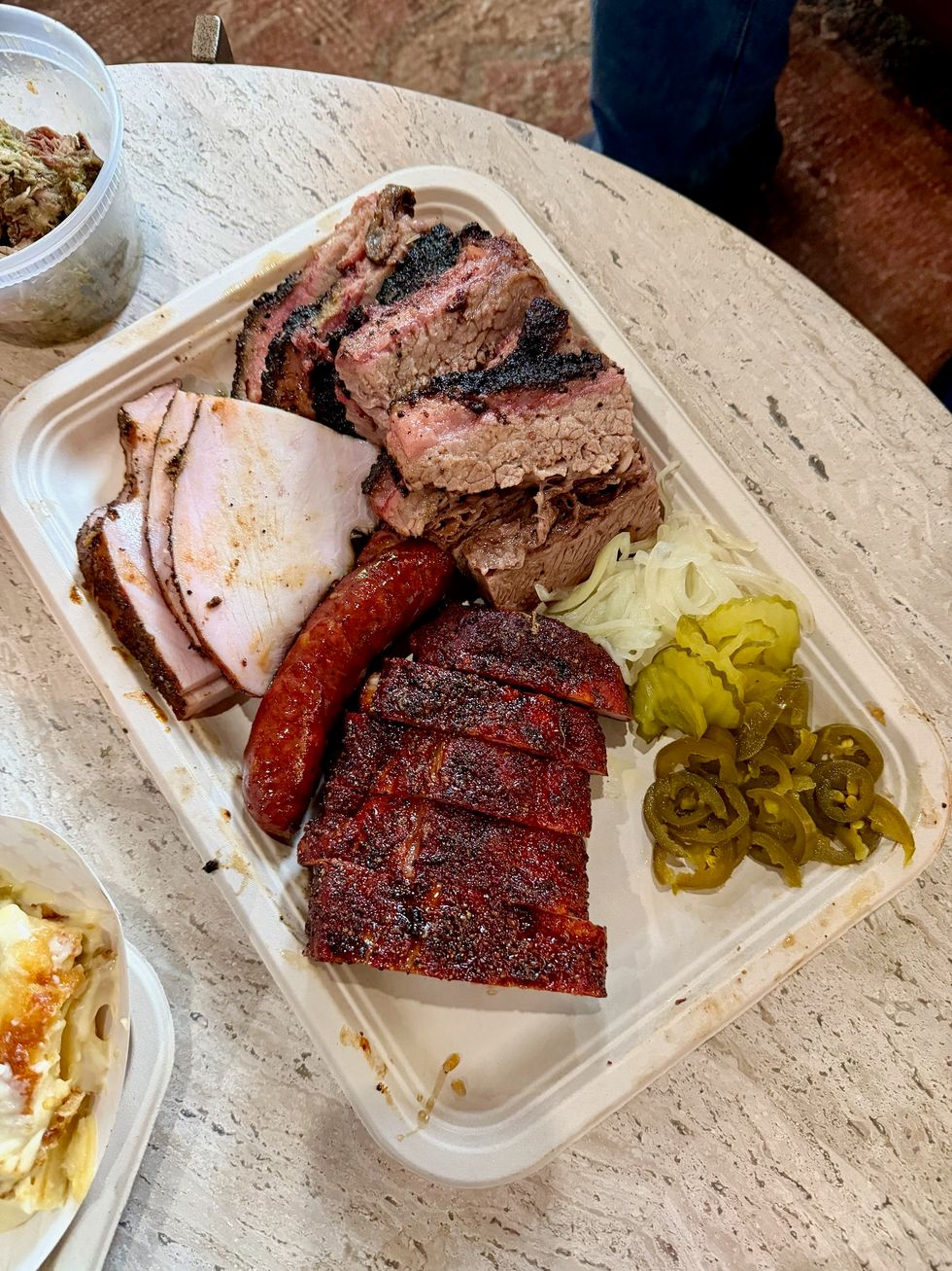 Eastbound Barbecue food