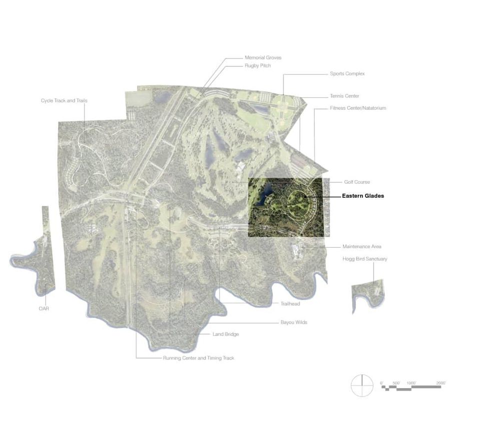 Eastern Glades rendering map