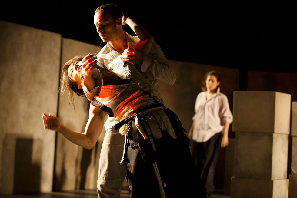 Eastman, Antwerp, Belgium in PUZ-ZLE, Choreography by Sidi Larbi Cherkaoui