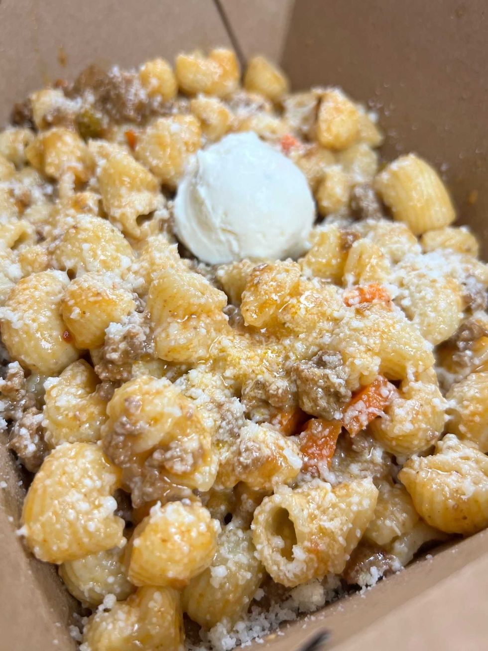 Eastwood Station pasta