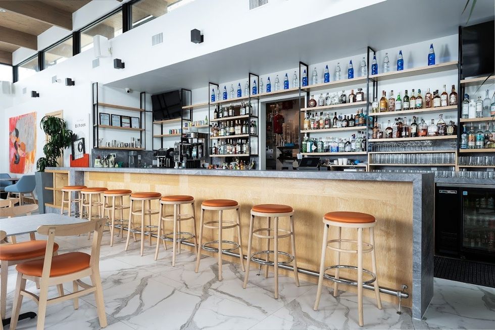 Echoes Cafe interior