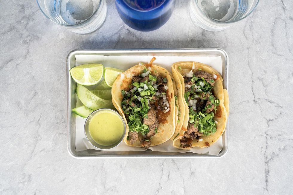 Echoes cafe ribeye tacos