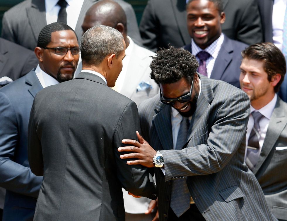 Ed Reed Barack Obama
