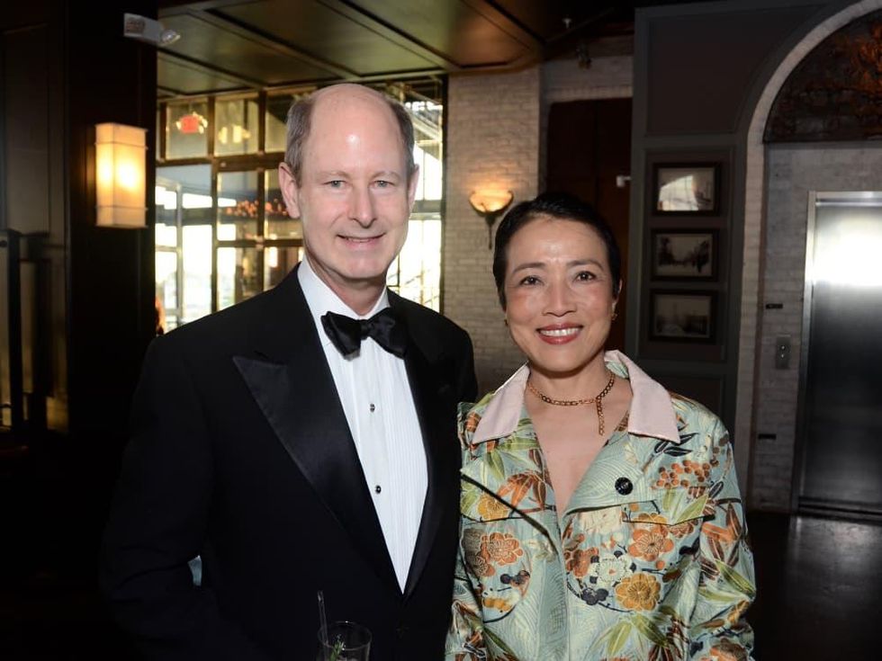 Eddie Allen, Chinhui Allen at 2017 Da Camera Gala
