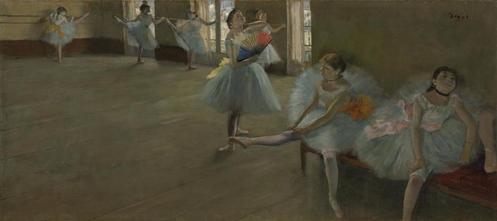 Edgar Degas, Dancers in the Classroom