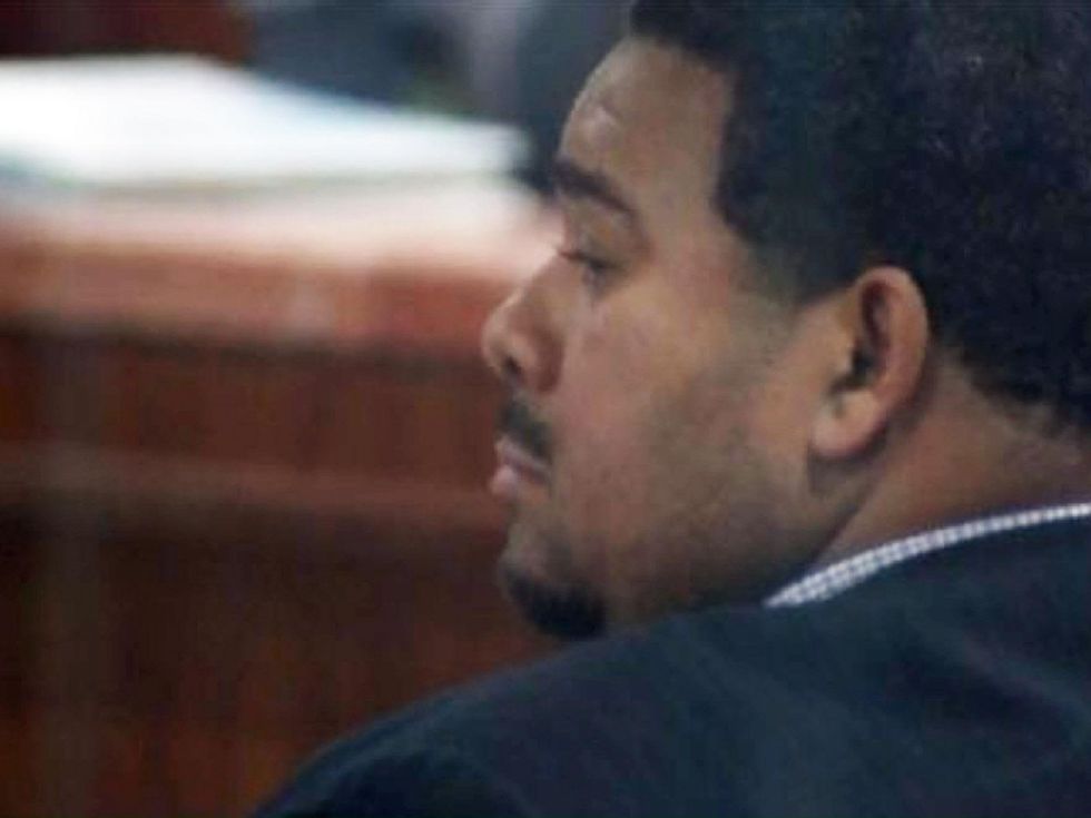 Efram Holmes Patti LaBell bodyguard in Houston courtroom November 2013