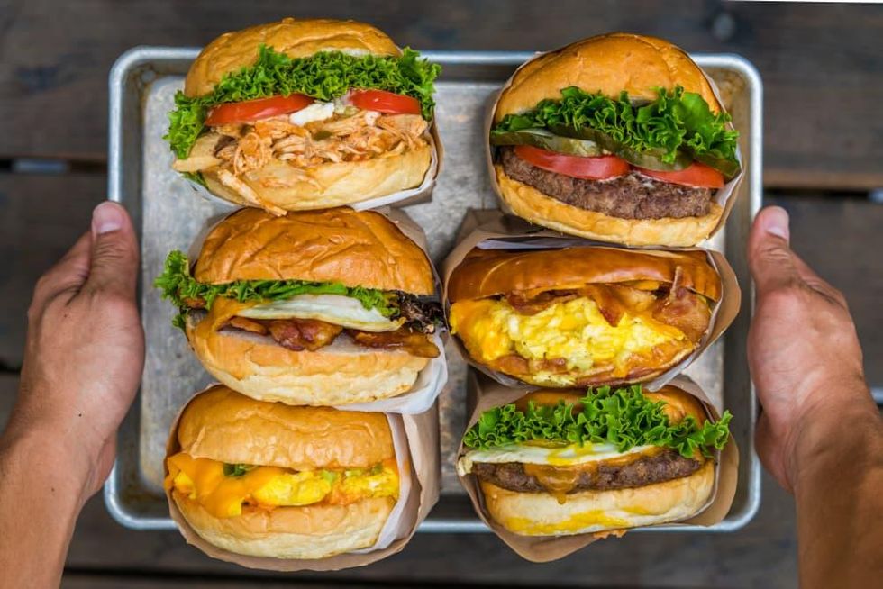 EggHaus breakfast sandwiches