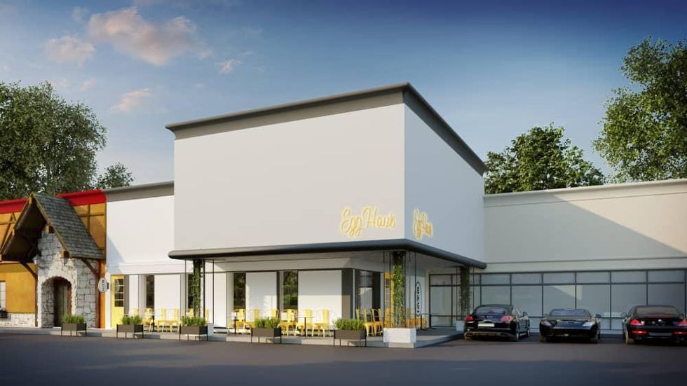 EggHaus exterior rendering