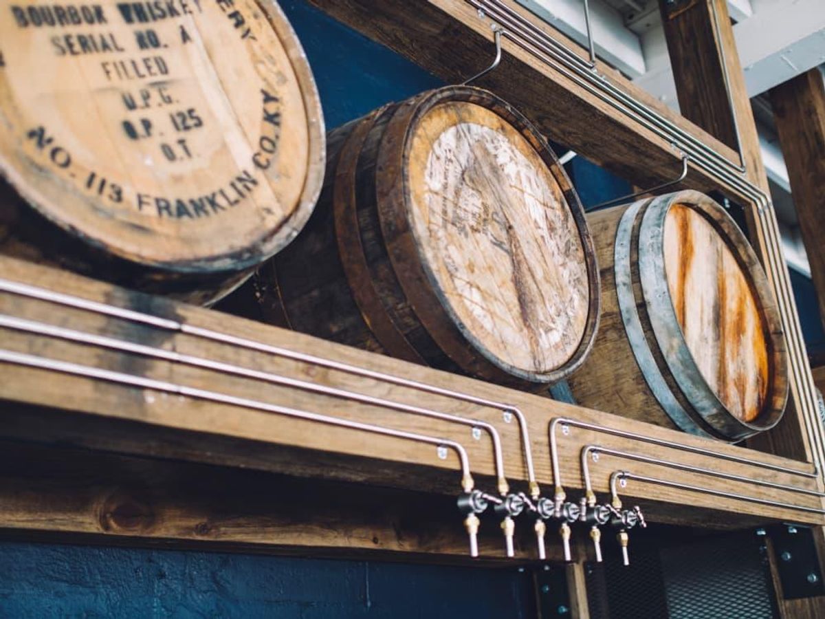 Eight Row Flint features a custom tap system that allows it to pour