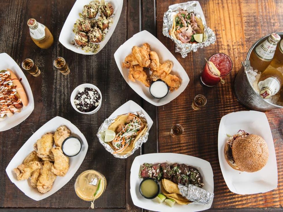 Eight Row Flint food spread