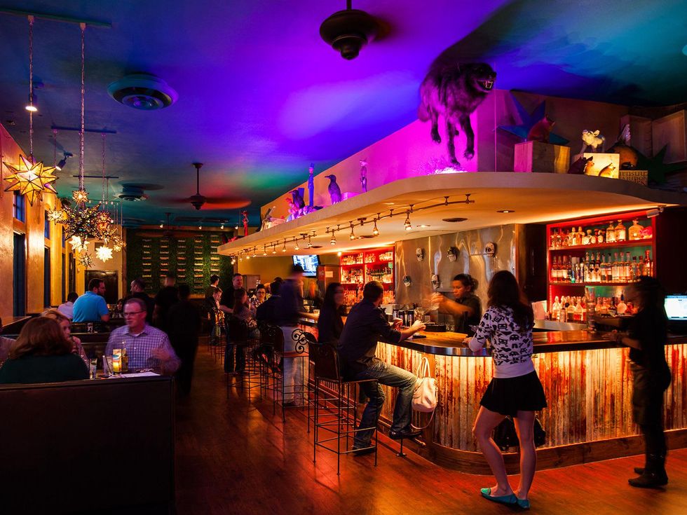 El Big Bad bar interior crowd
