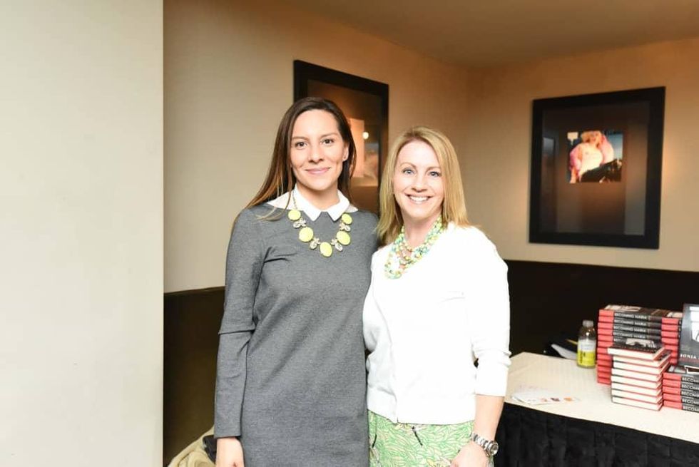 El Centro luncheon, Feb. 2016, Miriam Zatarain, Jan Mendenhall