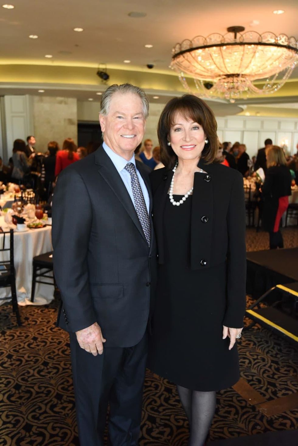 El Centro luncheon, Feb. 2016, Steve Lasher, Janiece Longoria