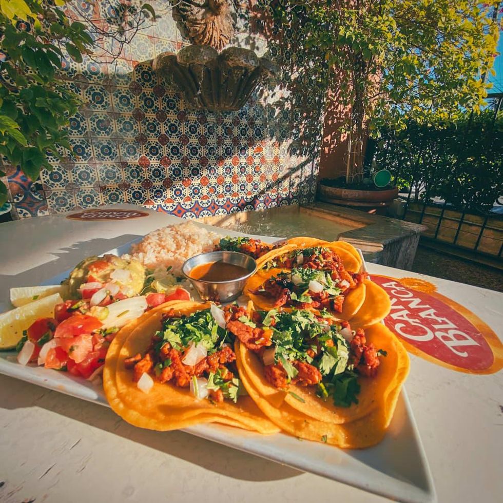 El Patio al pastor street tacos