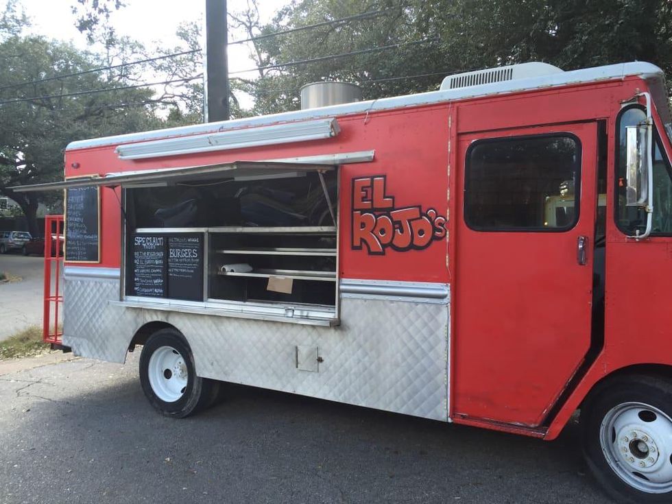 El Rojo's taco truck