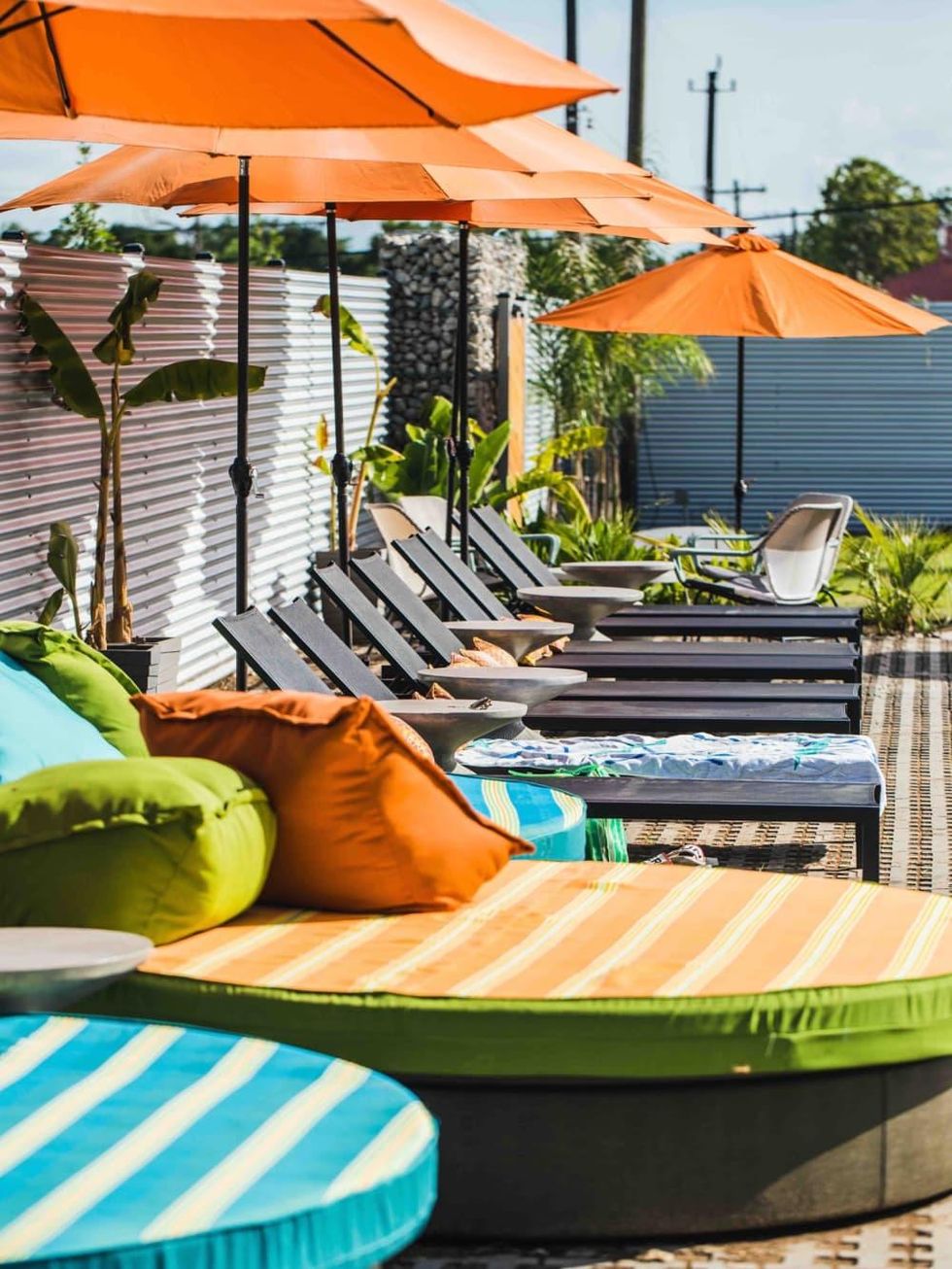 El Segundo Swim Club seating