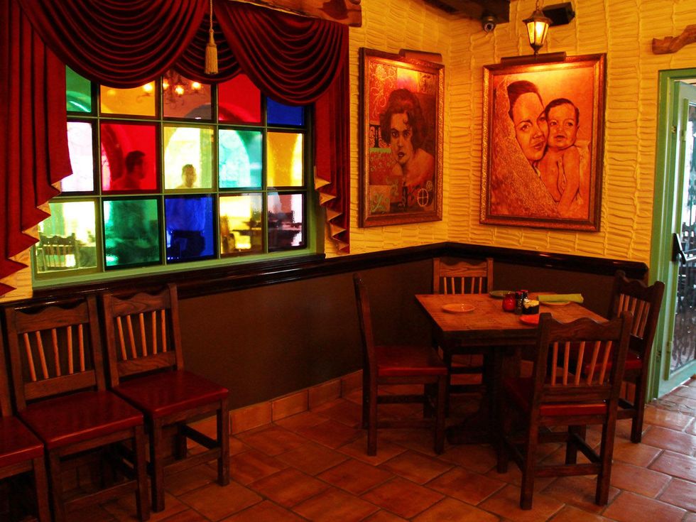 El Tiempo Cantina on Navigation, February 2013, interior