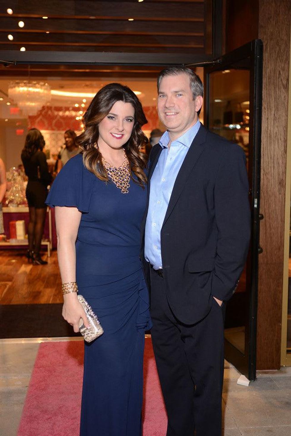 Elaine and Jim Turner at the Elaine Turner BLVD Place Grand Opening Party December 2014