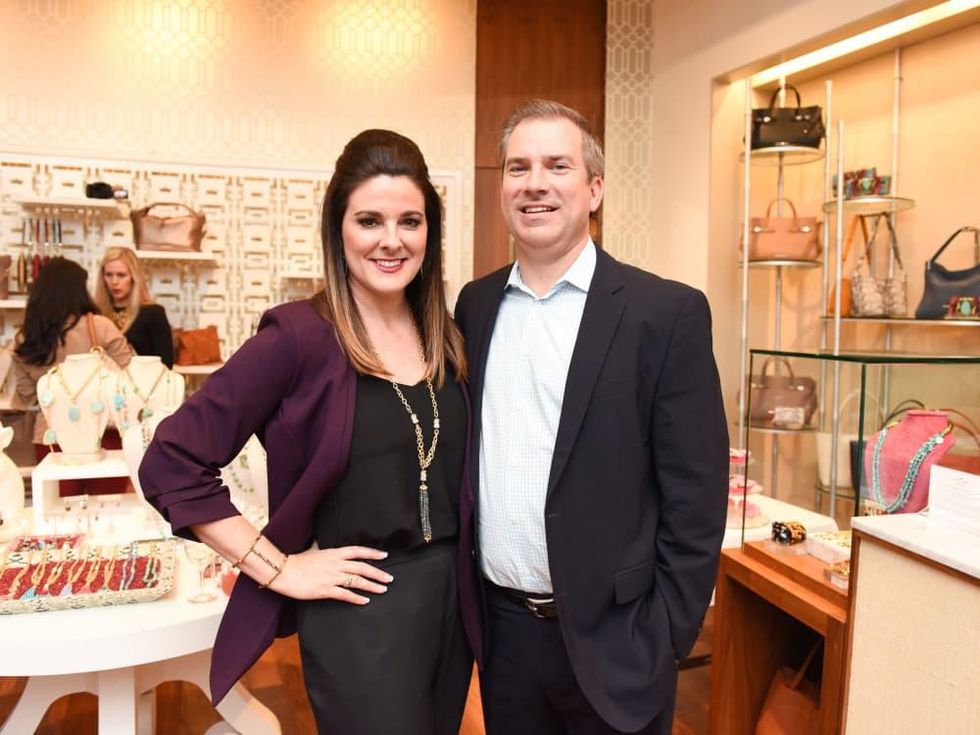 Elaine Turner and Jim Turner at Elaine Turner 15th anniversary party