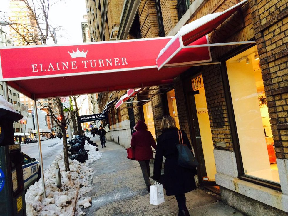 Elaine Turner New York store exterior