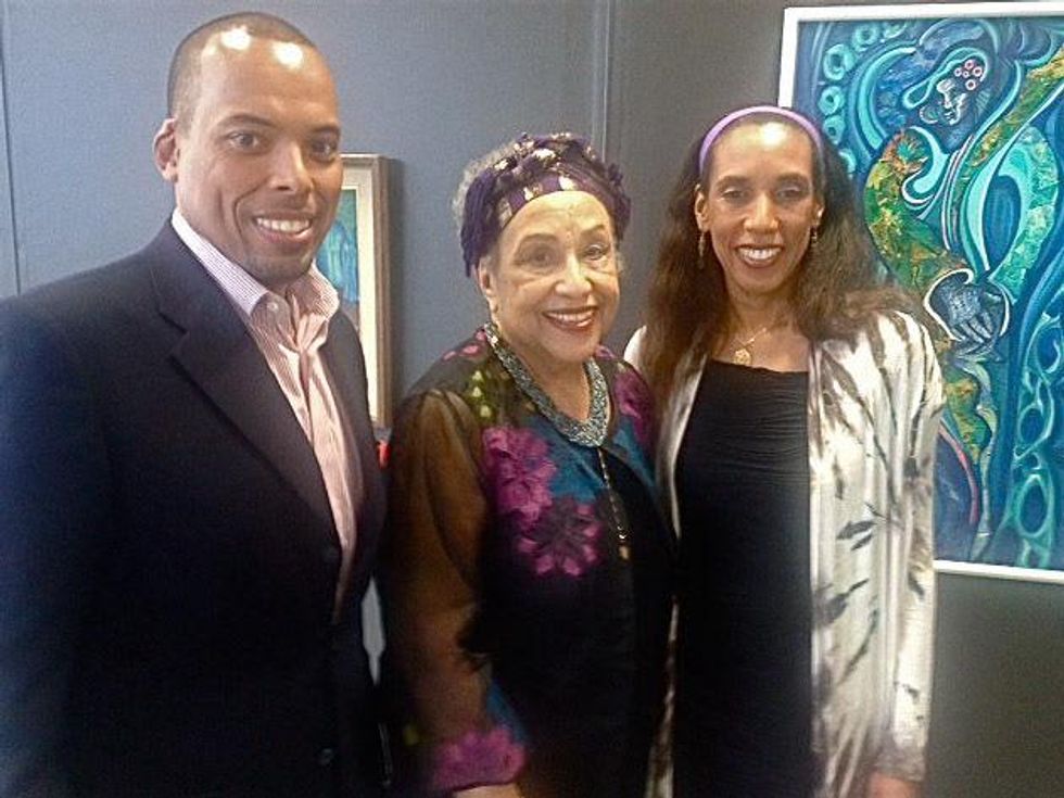 Eleanor Merritt Opening Ronald Green, Eleanor Merritt, Lisa Merritt