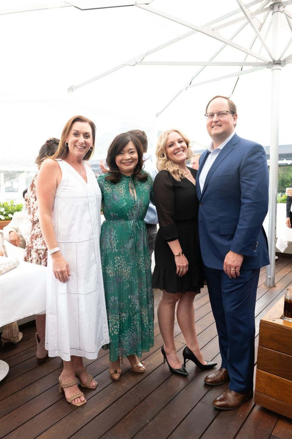 Elevated Connections Memorial Hermann Aspen Amalia Stanton, Erin Aspec, Alison and Greg Haralson