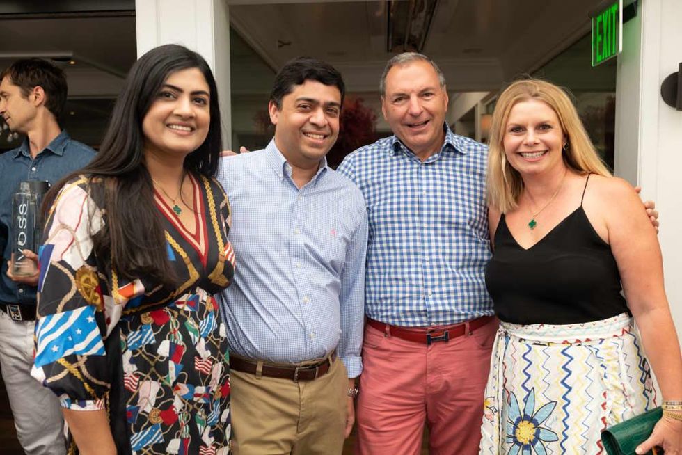 Elevated Connections Memorial Hermann Aspen Ishwaria and Vivek Subbiah; Tracy and Valerie Dieterich