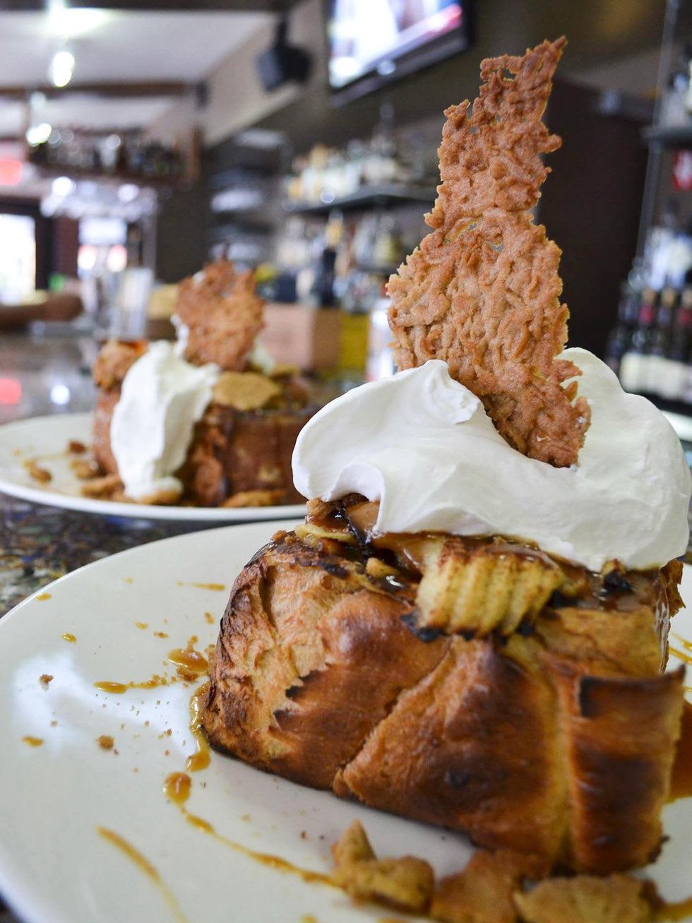 Eleven XI Restaurant & Bar Sunday Brunch teaser with whipped cream