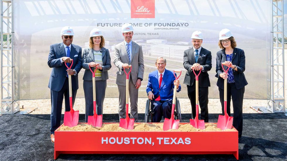 Eli Lilly Houston groundbreaking