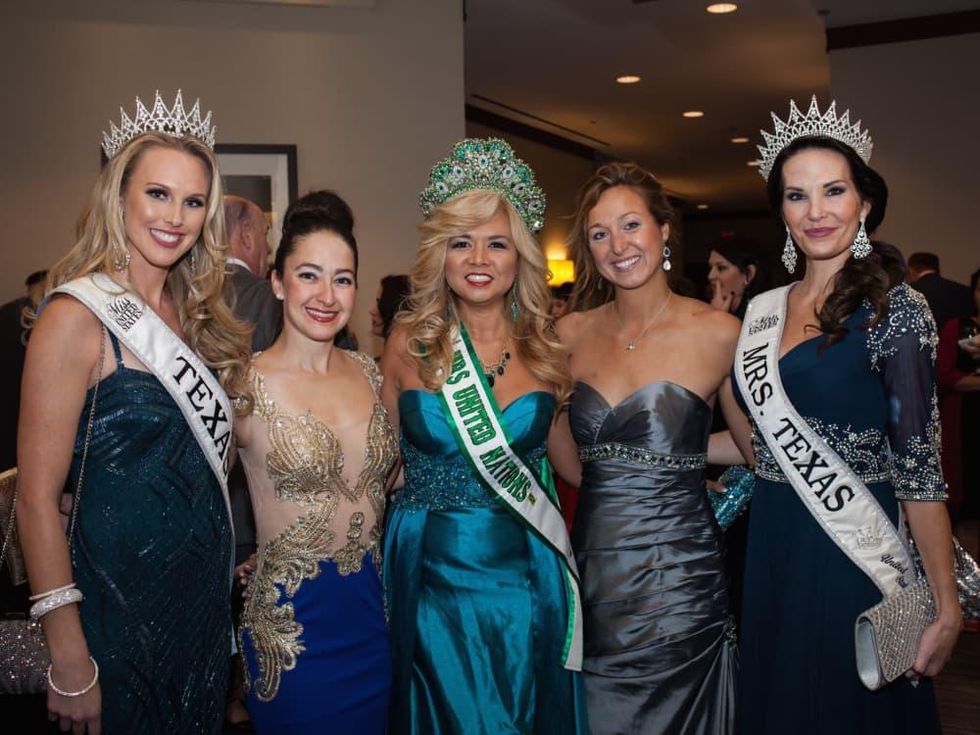Elijah Rising Gala, Miss Texas United States Shannon Dresser, Dr. Ally Daum, Mrs. United Nations Dr. Peta-gay Ledbetter, Dr. Brittany King and Mrs. Texas United States Ann Marie Reigrut