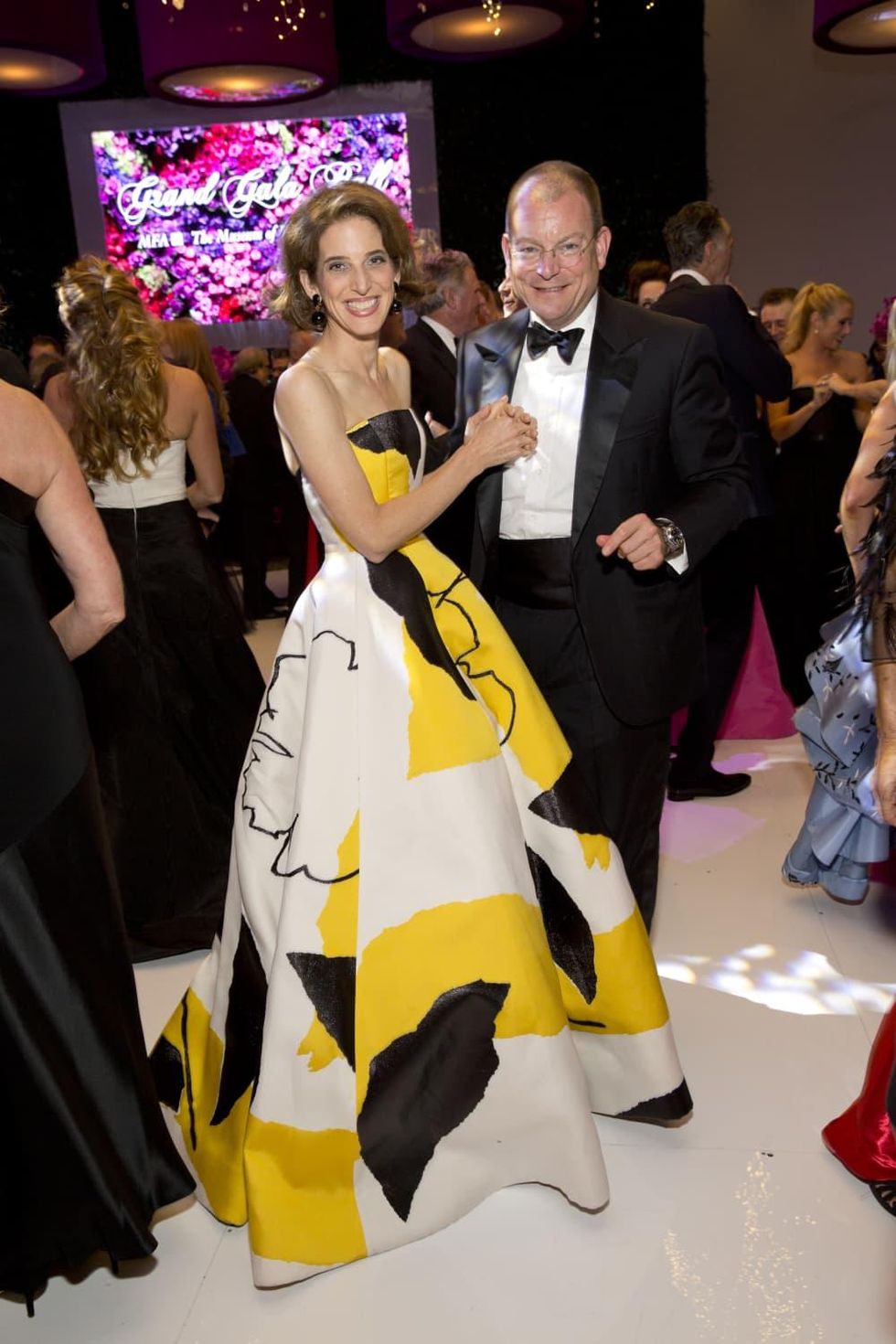 Eliza and Alex Bolen at MFAH Grand Gala Ball