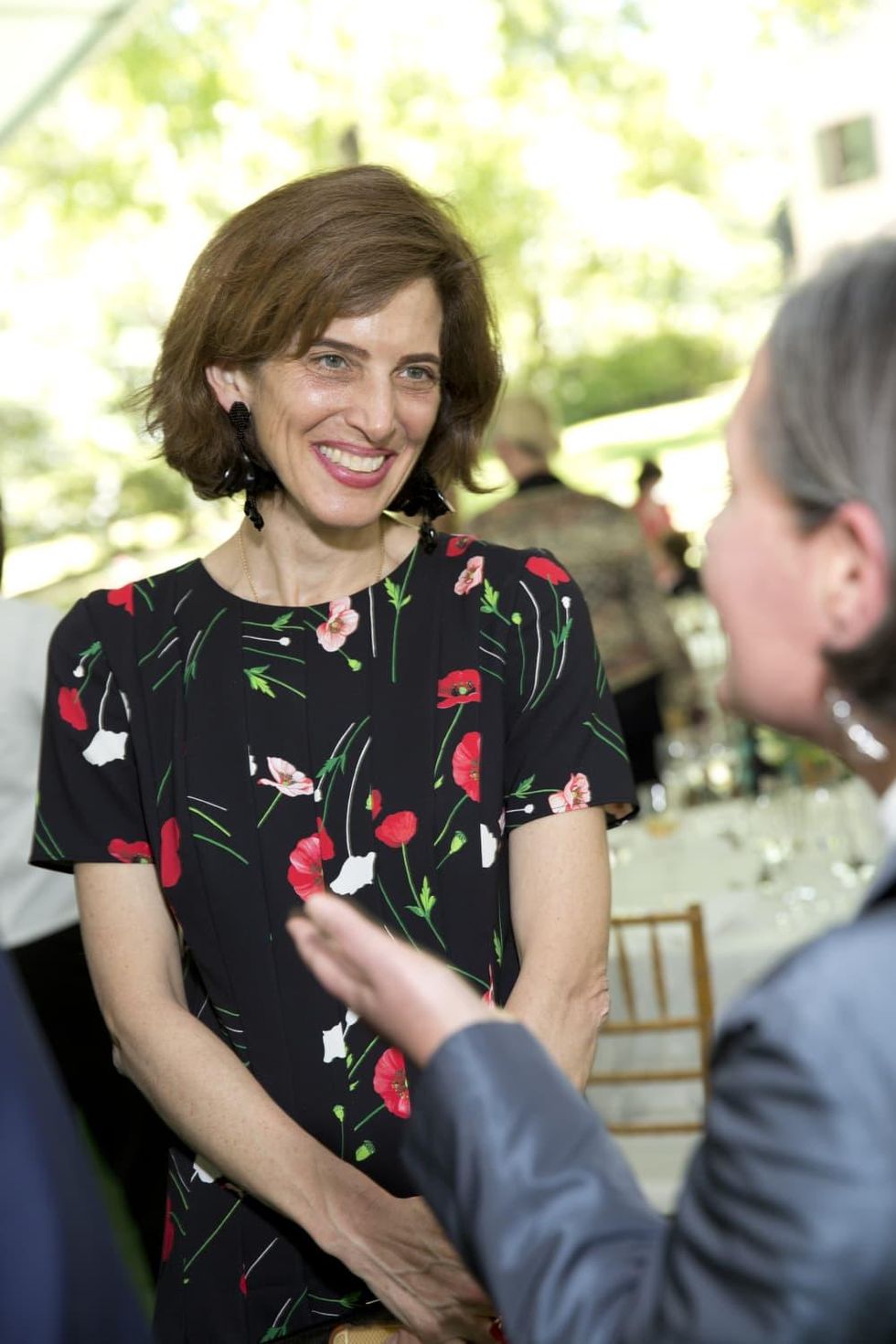 Eliza Bolen at Bayou Bend Oscar de la Renta