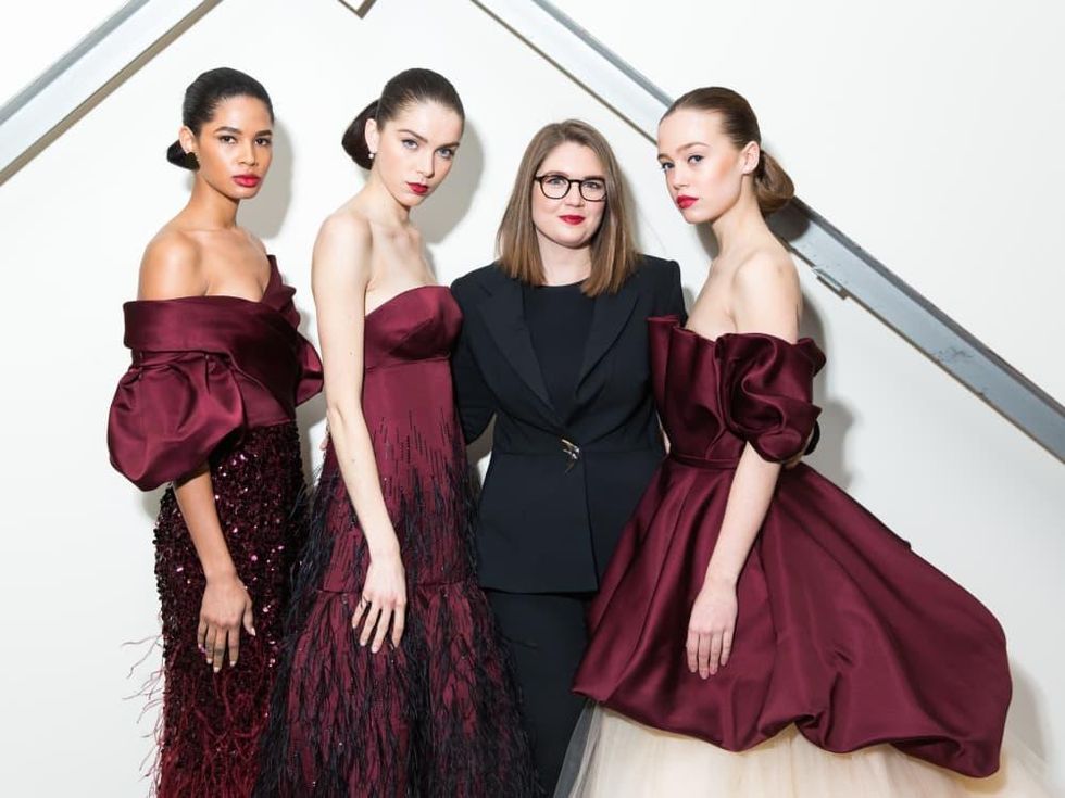 The new queen of glamour gowns Elizabeth Kennedy shows her practical side -  CultureMap Houston