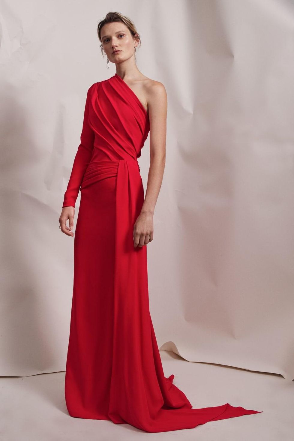 Elizabeth Kennedy spring 2018 gown look 8