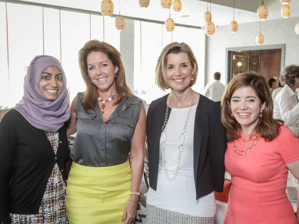 Ellevate Network breakfast 6/16 Adeela Nasser, Jennifer Duhon, Sallie Krawcheck, Mathilde Leary