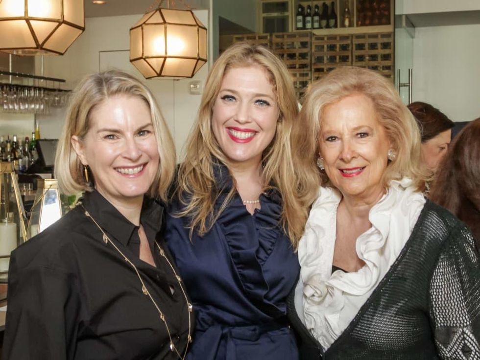 Ellevate Network breakfast 6/16 Amy Hertz, Jennifer Roosth, Mary Ann McKeithan